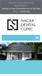 Mobile Screenshot of nacardental.com